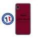 TPU0TPU0A10CHIANTEBORDEAU - Coque souple pour Samsung Galaxy A10 avec impression Motifs Avant, j'étais chiante bordeau