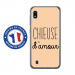 TPU0TPU0A10CHIEUSEBEIGE - Coque souple pour Samsung Galaxy A10 avec impression Motifs Chieuse d'Amour beige