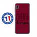 TPU0TPU0A10CHIEUSEBORDEAU - Coque souple pour Samsung Galaxy A10 avec impression Motifs Chieuse d'Amour bordeau