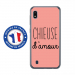 TPU0TPU0A10CHIEUSEROSE - Coque souple pour Samsung Galaxy A10 avec impression Motifs Chieuse d'Amour rose