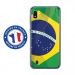 TPU0TPU0A10DRAPBRESIL - Coque souple pour Samsung Galaxy A10 avec impression Motifs drapeau du Brésil