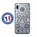 TPU0TPU0A10MANDALABLANC - Coque souple pour Samsung Galaxy A10 avec impression Motifs Mandala blanc