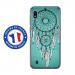 TPU0TPU0A10REVEBLEU - Coque souple pour Samsung Galaxy A10 avec impression Motifs attrape rêve sur fond bleu