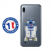 TPU0TPU0A10ROBOT - Coque souple pour Samsung Galaxy A10 avec impression Motifs robot