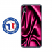 TPU0TPU0A10SOIEROSE - Coque souple pour Samsung Galaxy A10 avec impression Motifs soie drapée rose