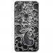 TPU0VIEW2ARABESQUENOIR - Coque souple pour Wiko View 2 avec impression Motifs arabesque noir
