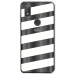 TPU0VIEW2BANDESBLANCHES - Coque souple pour Wiko View 2 avec impression Motifs bandes blanches