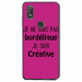 TPU0VIEW2BORDELIQUEFUSHIA - Coque souple pour Wiko View 2 avec impression Motifs Je ne suis pas bordélique fushia