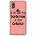 TPU0VIEW2BORDELIQUEROSE - Coque souple pour Wiko View 2 avec impression Motifs Je ne suis pas bordélique rose