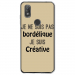 TPU0VIEW2BORDELIQUETAUPE - Coque souple pour Wiko View 2 avec impression Motifs Je ne suis pas bordélique taupe