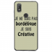 TPU0VIEW2BORDELIQUEVERT - Coque souple pour Wiko View 2 avec impression Motifs Je ne suis pas bordélique vert