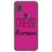 TPU0VIEW2CHIEUSEFUSHIA - Coque souple pour Wiko View 2 avec impression Motifs Chieuse d'Amour fushia