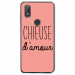 TPU0VIEW2CHIEUSEROSE - Coque souple pour Wiko View 2 avec impression Motifs Chieuse d'Amour rose