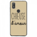 TPU0VIEW2CHIEUSETAUPE - Coque souple pour Wiko View 2 avec impression Motifs Chieuse d'Amour taupe