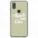 TPU0VIEW2DIEUVERT - Coque souple pour Wiko View 2 avec impression Motifs Appelle moi Dieu vert