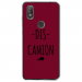 TPU0VIEW2DISCAMIONBORDEAU - Coque souple pour Wiko View 2 avec impression Motifs Dis Camion bordeau