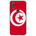 TPU0VIEW2DRAPTUNISIE - Coque souple pour Wiko View 2 avec impression Motifs drapeau de la Tunisie