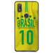 TPU0VIEW2MAILLOTBRESIL - Coque souple pour Wiko View 2 avec impression Motifs Maillot de Football Brésil
