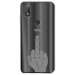 TPU0VIEW2MAINDOIGT - Coque souple pour Wiko View 2 avec impression Motifs doigt d'honneur