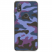 TPU0VIEW2MILITAIREBLEU - Coque souple pour Wiko View 2 avec impression Motifs Camouflage militaire bleu