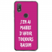 TPU0VIEW2RAISONFUSHIA - Coque souple pour Wiko View 2 avec impression Motifs marre d'avoir raison fushia