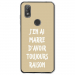 TPU0VIEW2RAISONTAUPE - Coque souple pour Wiko View 2 avec impression Motifs marre d'avoir raison taupe