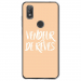 TPU0VIEW2VENDREVEBEIGE - Coque souple pour Wiko View 2 avec impression Motifs vendeur de rêves beige