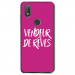 TPU0VIEW2VENDREVEFUSHIA - Coque souple pour Wiko View 2 avec impression Motifs vendeur de rêves fushia
