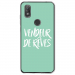 TPU0VIEW2VENDREVETURQUOIS - Coque souple pour Wiko View 2 avec impression Motifs vendeur de rêves turquoise