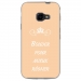 TPU0XCOVER4BOUDERBEIGE - Coque souple pour Samsung Galaxy XCover 4 avec impression Motifs Bouder pour mieux Régner beige