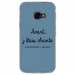 TPU0XCOVER4CHIANTEBLEU - Coque souple pour Samsung Galaxy XCover 4 avec impression Motifs Avant, j'étais chiante bleu