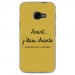 TPU0XCOVER4CHIANTEOR - Coque souple pour Samsung Galaxy XCover 4 avec impression Motifs Avant, j'étais chiante or