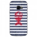 TPU0XCOVER4POISSON - Coque souple pour Samsung Galaxy XCover 4 avec impression Motifs squelette poisson