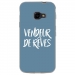 TPU0XCOVER4VENDREVEBLEU - Coque souple pour Samsung Galaxy XCover 4 avec impression Motifs vendeur de rêves bleu
