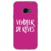 TPU0XCOVER4VENDREVEFUSHIA - Coque souple pour Samsung Galaxy XCover 4 avec impression Motifs vendeur de rêves fushia
