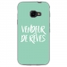 TPU0XCOVER4VENDREVETURQUOIS - Coque souple pour Samsung Galaxy XCover 4 avec impression Motifs vendeur de rêves turquoise