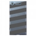 TPU0XPERIAXZ1BANDESGRISES - Coque souple pour Sony Xperia XZ1 avec impression Motifs bandes grises