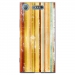 TPU0XPERIAXZ1BANDESVINT1 - Coque souple pour Sony Xperia XZ1 avec impression Motifs bandes effets vintages 1