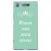 TPU0XPERIAXZ1BOUDERTURQUOISE - Coque souple pour Sony Xperia XZ1 avec impression Motifs Bouder pour mieux Régner turquoise