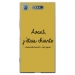 TPU0XPERIAXZ1CHIANTEOR - Coque souple pour Sony Xperia XZ1 avec impression Motifs Avant, j'étais chiante or