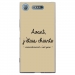 TPU0XPERIAXZ1CHIANTETAUPE - Coque souple pour Sony Xperia XZ1 avec impression Motifs Avant, j'étais chiante taupe