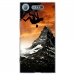 TPU0XPERIAXZ1CLIMB1 - Coque souple pour Sony Xperia XZ1 avec impression Motifs escalade 1