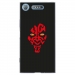 TPU0XPERIAXZ1DARKROUGE - Coque souple pour Sony Xperia XZ1 avec impression Motifs Dark rouge