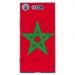 TPU0XPERIAXZ1DRAPMAROC - Coque souple pour Sony Xperia XZ1 avec impression Motifs drapeau du Maroc