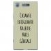 TPU0XPERIAXZ1GENIALEVERT - Coque souple pour Sony Xperia XZ1 avec impression Motifs Chiante mais Géniale vert