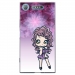 TPU0XPERIAXZ1MANGAVIOLETTA - Coque souple pour Sony Xperia XZ1 avec impression Motifs manga fille violetta