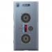 TPU0XPERIAXZ1MP3 - Coque souple pour Sony Xperia XZ1 avec impression Motifs lecteur MP3