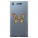 TPU0XPERIAXZ1PAPILLONSEUL - Coque souple pour Sony Xperia XZ1 avec impression Motifs papillon psychédélique