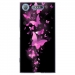 TPU0XPERIAXZ1PAPILLONSFUSHIAS - Coque souple pour Sony Xperia XZ1 avec impression Motifs papillons fushias