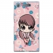 TPU0XPERIAXZ1PETITEFILLE - Coque souple pour Sony Xperia XZ1 avec impression Motifs petite fille manga